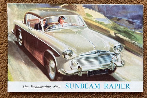 Sunbeam rapier sales brochure - sales,