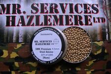 Tin of 1000 SMK 177 Cal BB STEEL - GOLD  BB's PELLETS AIR RIFLE PISTOL 4.5mm 