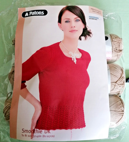 Knitting kit patons smoothie - patons,
