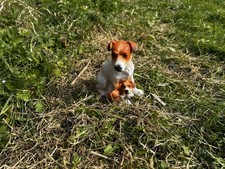 Dog Ornament, Jack Russell Terrier, Mum with Pups 