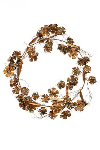 Bronzed delicate flower - bronzed,