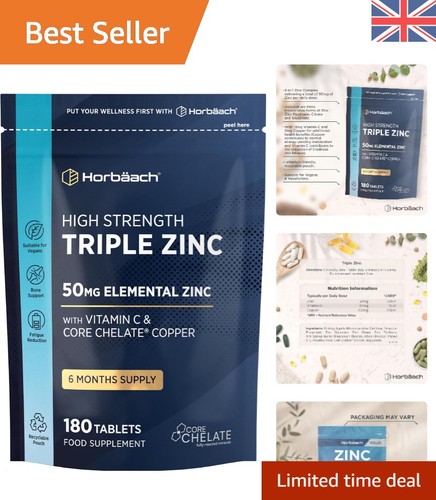 Zinc tablets 50mg 1 - zinc, 3-in-1