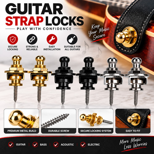 Schaller straplocks guitar - straplocks,