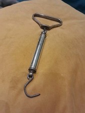 A Vintage Salter Brass Barrel