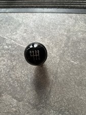 VW Passat B6 6-Speed Manual Gear Knob — Black with Chrome Trim
