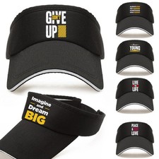 In UK New Sports Sun Visor Cap Adjustable Golf Tennis Fishing Running Headband