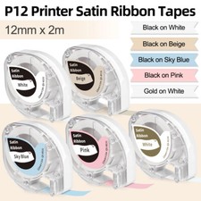 P12 Label Maker Satin Ribbon