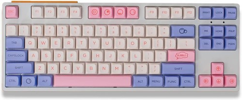 Pbt keycaps 127 keys dye - keys, dye-sub