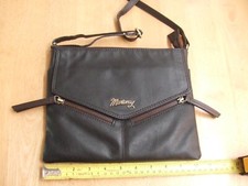 Mantaray Black Leather Cross