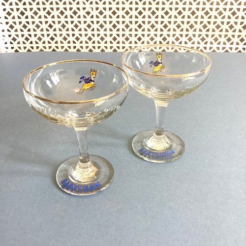 Vintage babycham glasses 2 - vintage, x