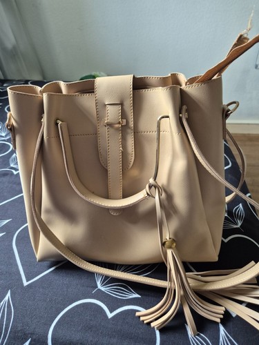 Stylish nude beige faux - stylish, nude/beige