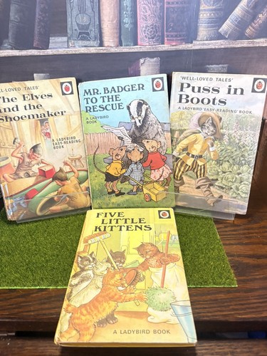 Vintage ladybird books 2 - 4, x