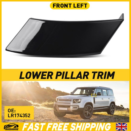 Exterior lower pillar trim - exterior,