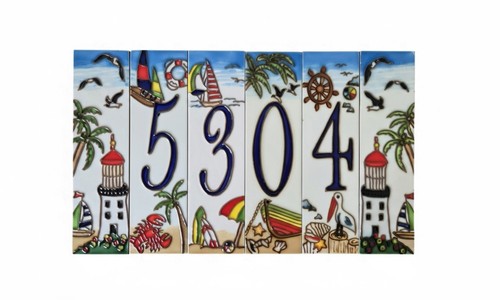 Hand painted seaview themed - hand-painted,