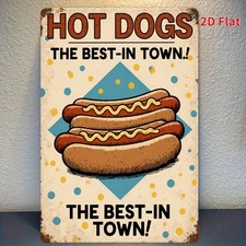Vintage Diner Style Metal Sign