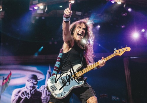 Signed steve harris - steve, a4