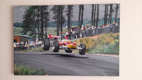 Formula1 lotus type 49b - formula1, graham