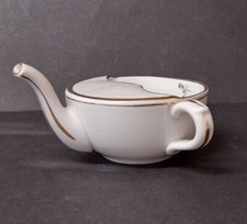 White porcelain invalid feeder - white,