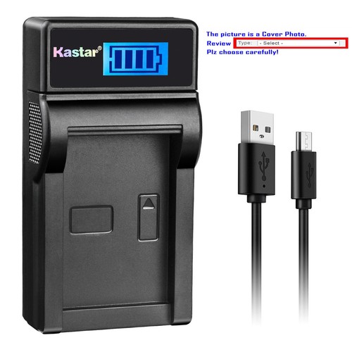 Kastar battery lcd usb charger - usb,