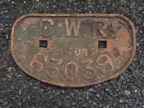 Gwr ton coal wagon - ton,