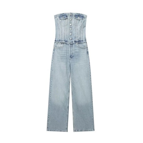 Zara denim corset - zara,