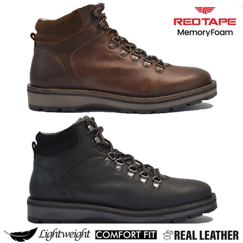 Mens leather fur - fur, walking