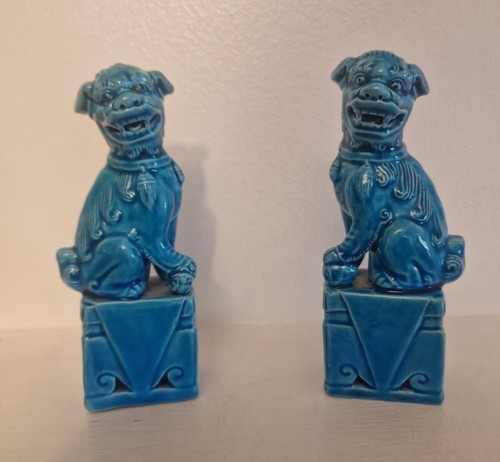 Pair vintage ceramic - vintage,
