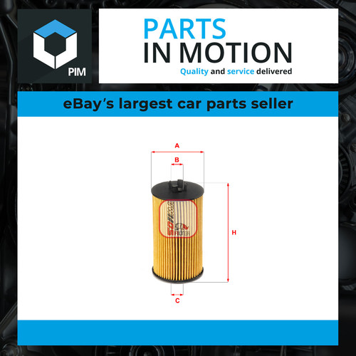 Oil filter fits - filter,