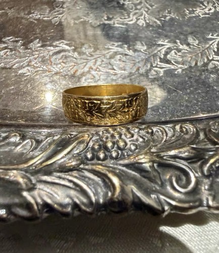 Edwardian 22ct gold wedding - 22ct,
