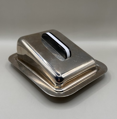 Art deco style butter dish - deco,