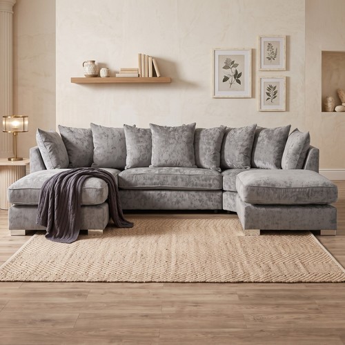 Bishop shape large sofa - u, &