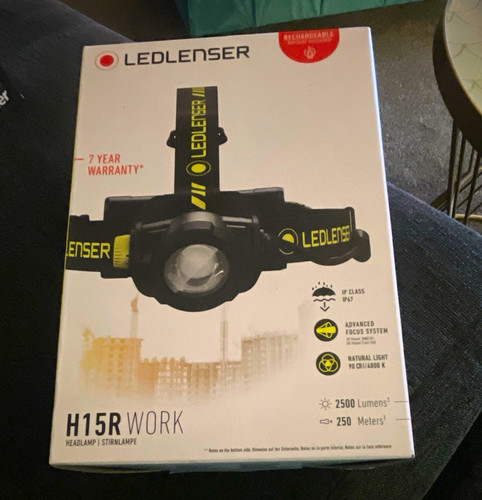 Ledlenser h15r work 2500lm - work,