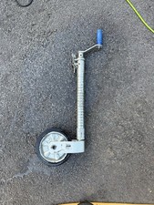 New 48mm Maypole Heavy Duty Ribbed Serrated Trailer Jockey Wheel 750kg MP9725 ✅