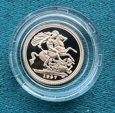 1997 Proof Gold Half Sovereign