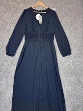 Boohoo Black Long Sleeve Maxi