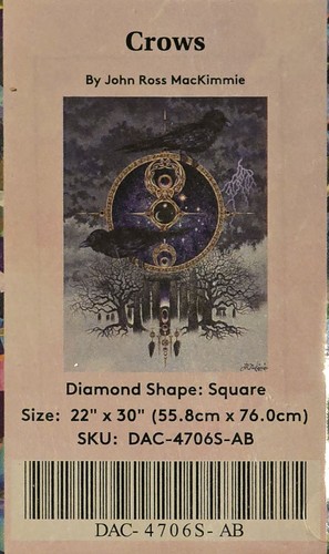 Diamond art club crows rare - club-crows-,