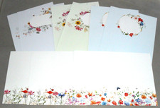 Card Making Toppers Die Cut Paper Craft Job Lot Bundle Kanban WILD FLOWERS