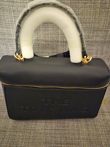 Women black pebbled faux - black,