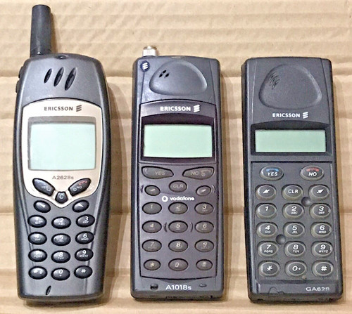Vintage ericsson mobile - x,