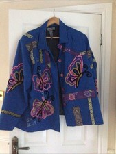 Indigo Moon XXL Nice Quality Jacket In India, 60% Cotton  Side 20 Ish ￼￼