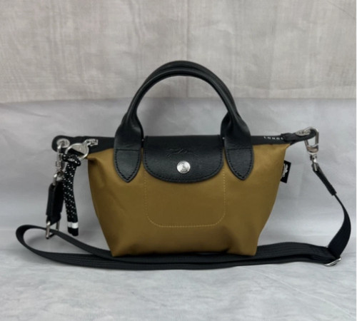 Longchamp tote smoky brown - longchamp, tote-smoky