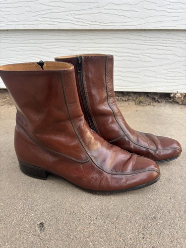Vintage square toe boots - square,