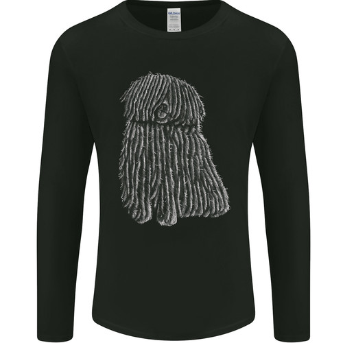Hungarian puli dog mens long - hungarian,
