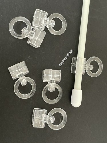 Clear clip ring - clear,