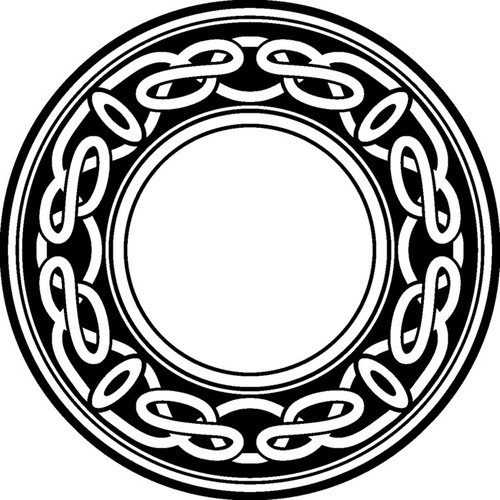 Celtic circle unmounted - circle',