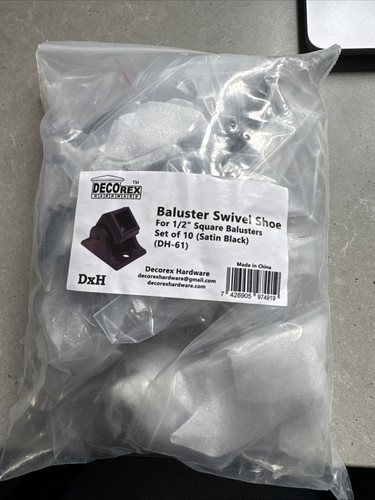 Baluster flat base shoe - base, with