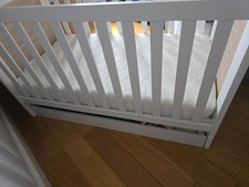 White Cot Bed John Lewis With