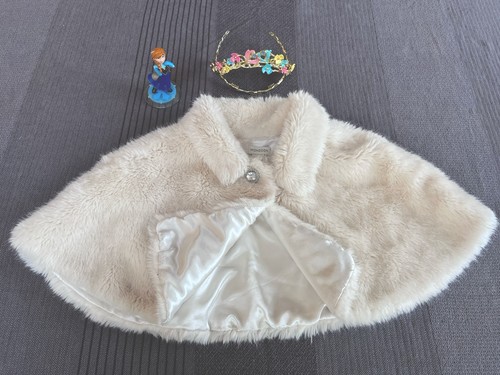 Monsoon faux fur - monsoon, cape,6-10yrs