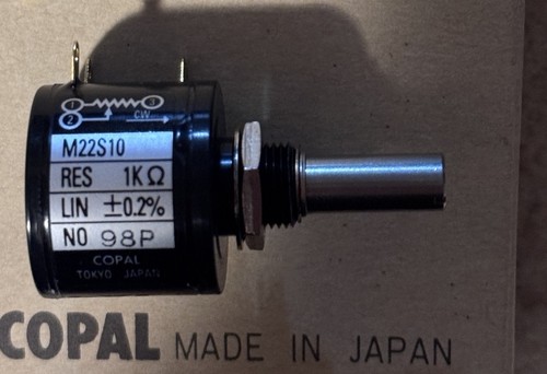 Copal japan potenciometer - japan, 1k