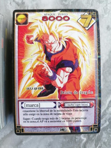 Dragonball collectible card - dragonball,